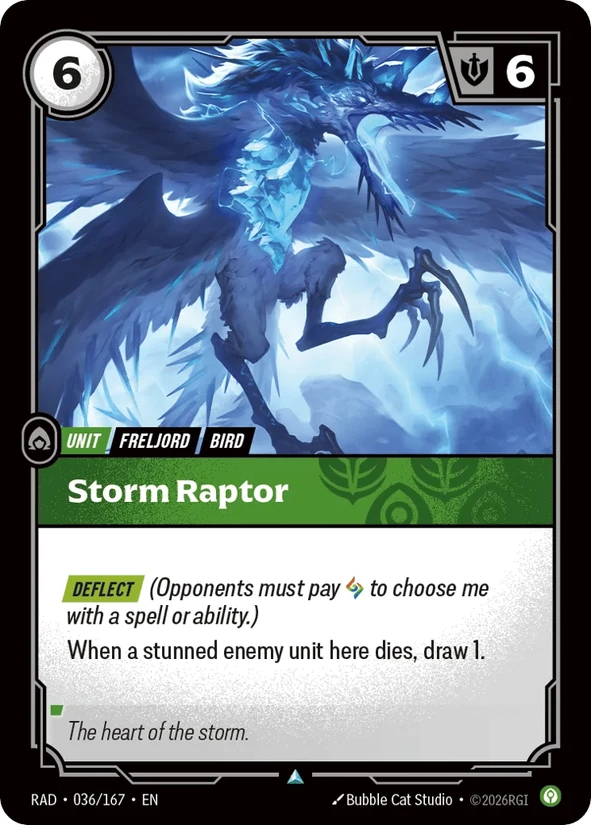 Storm Raptor — Radiance