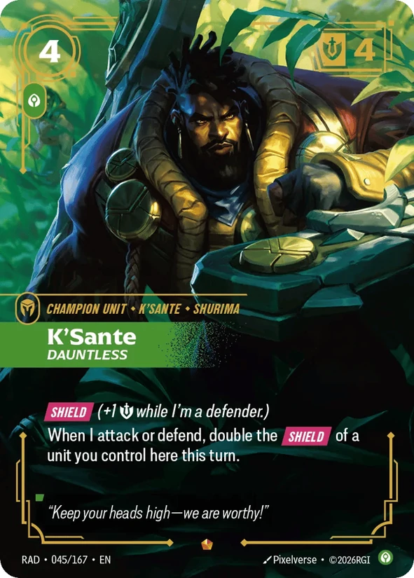 K'sante, Dauntless — Radiance