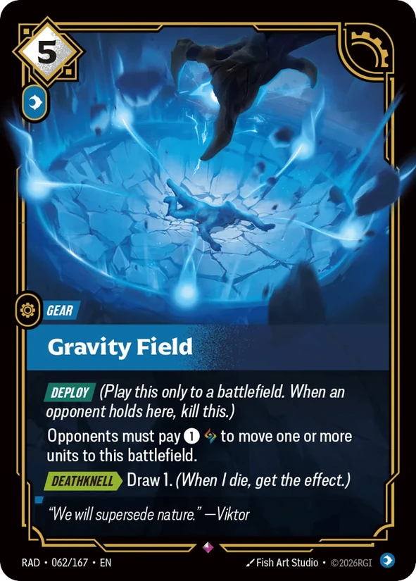 Gravity Field — Radiance