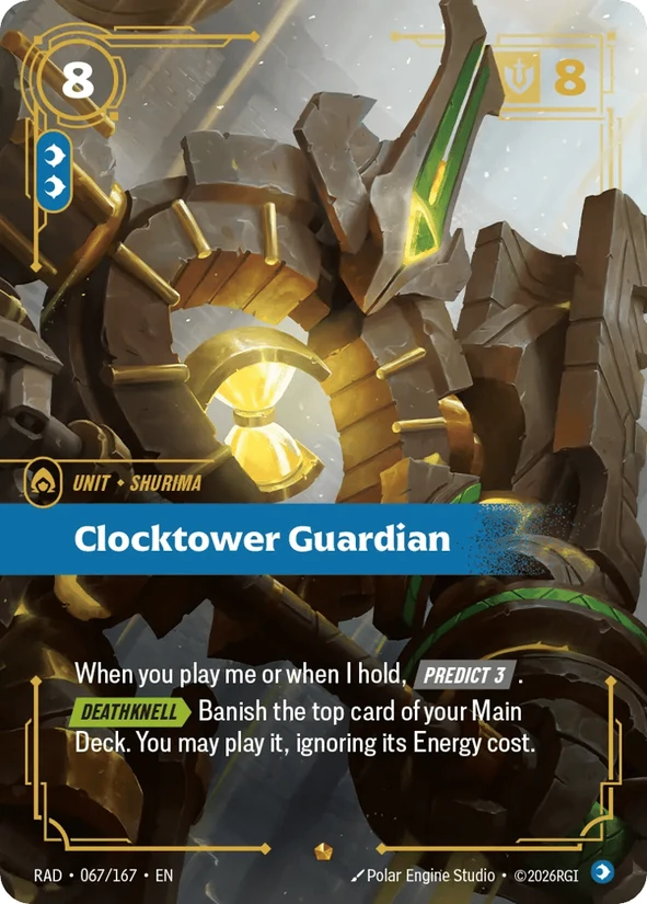 Clocktower Guardian — Radiance
