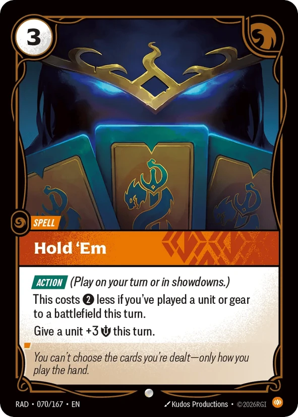 Hold 'em — Radiance