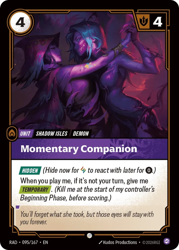 Momentary Companion — Radiance