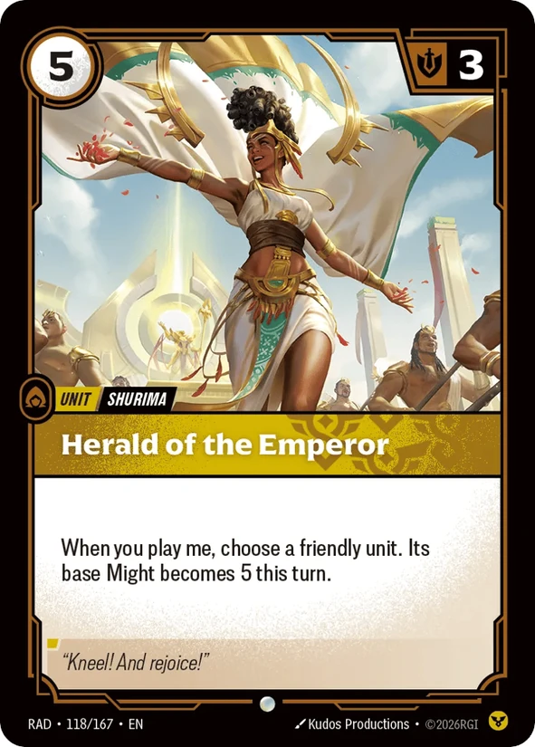 Herald Of The Emperor — Radiance