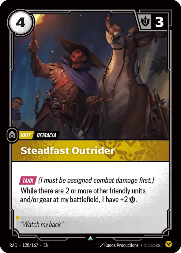 Steadfast Outrider — Radiance