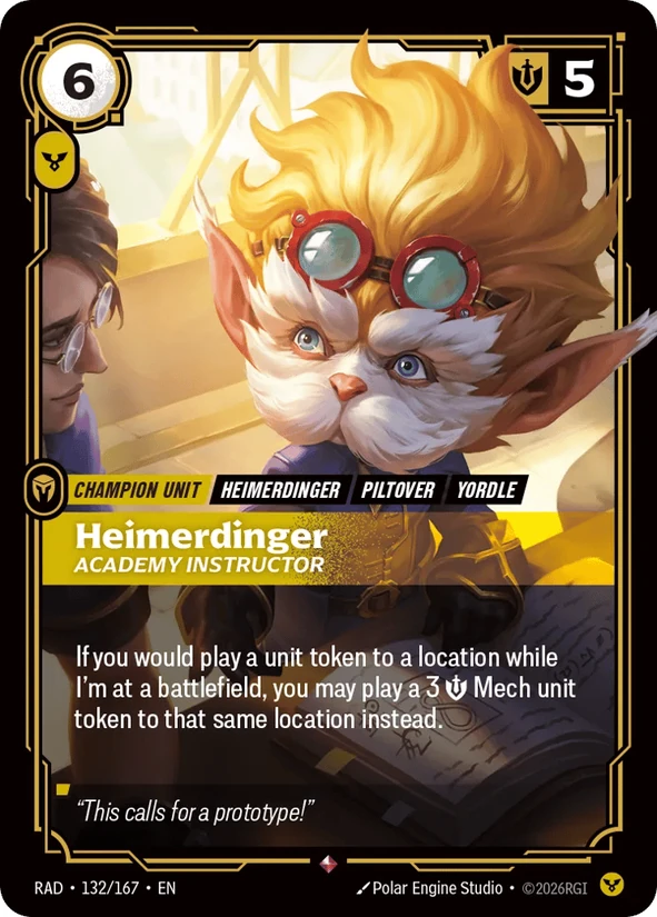 Heimerdinger, Academy Instructor — Radiance