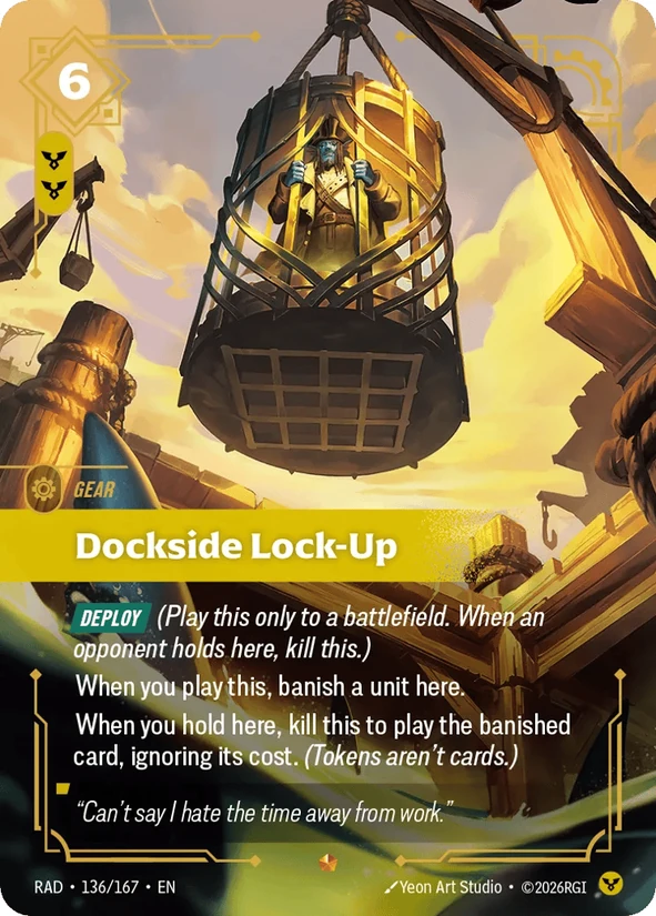 Dockside Lock-up — Radiance