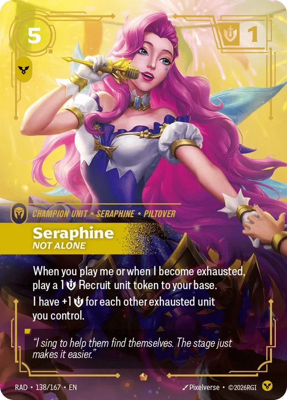 Seraphine, Not Alone — Radiance