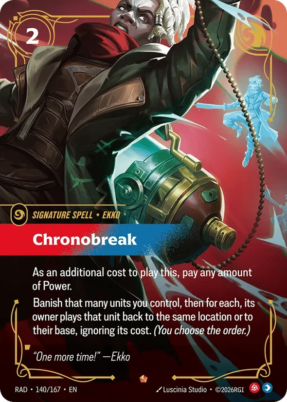 Chronobreak — Radiance