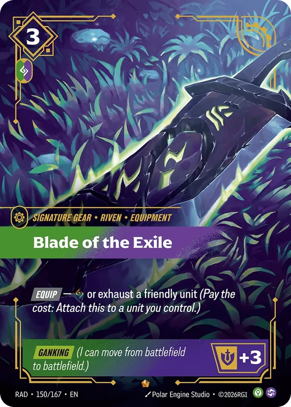 Blade Of The Exile — Radiance