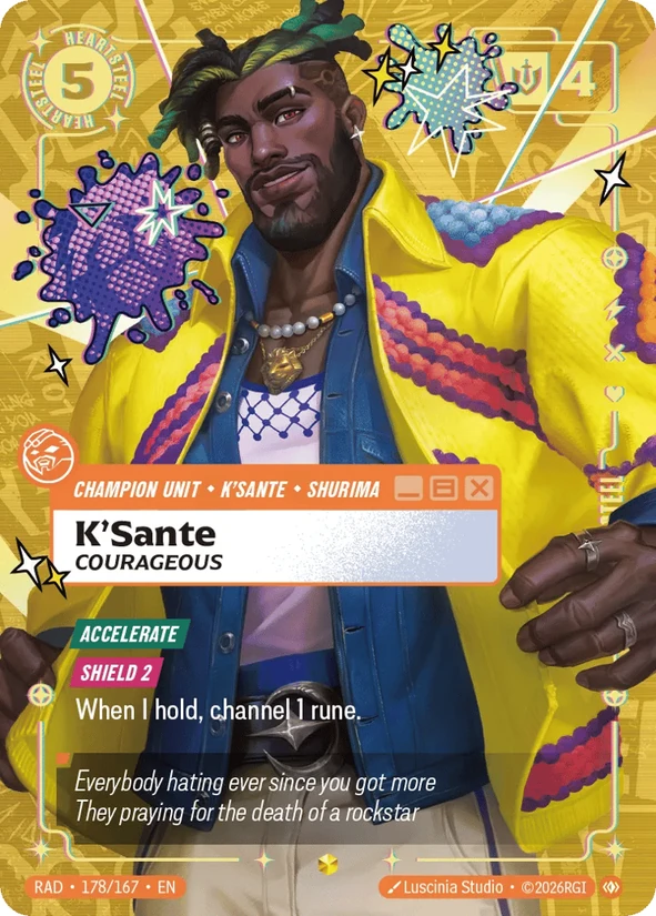 K'sante, Courageous — Radiance