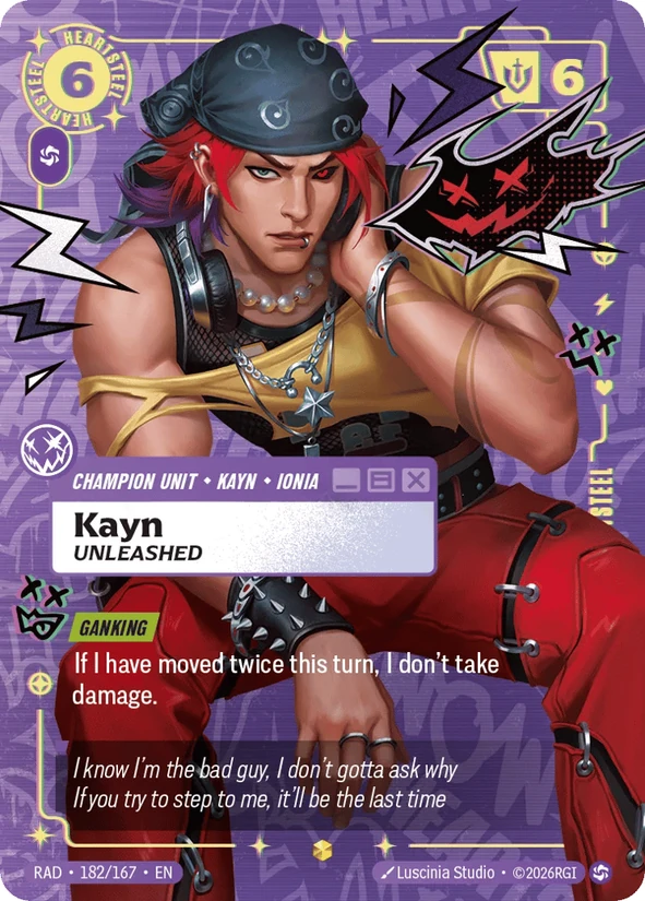Kayn, Unleashed — Radiance