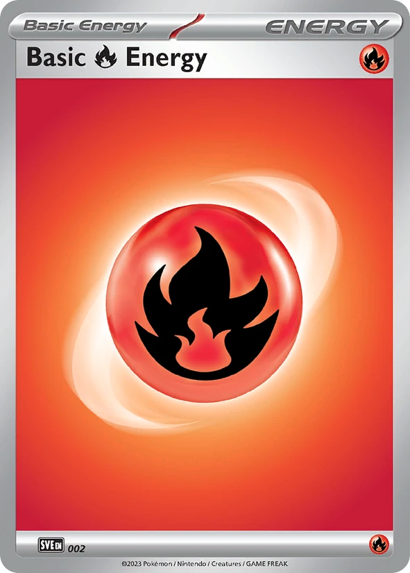Basic Fire Energy — Scarlet & Violet Energies