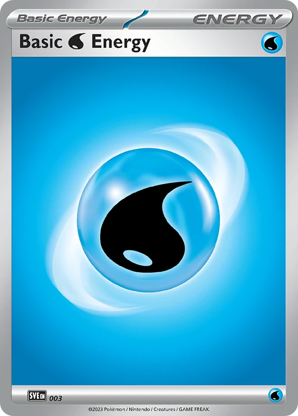 Basic Water Energy — Scarlet & Violet Energies