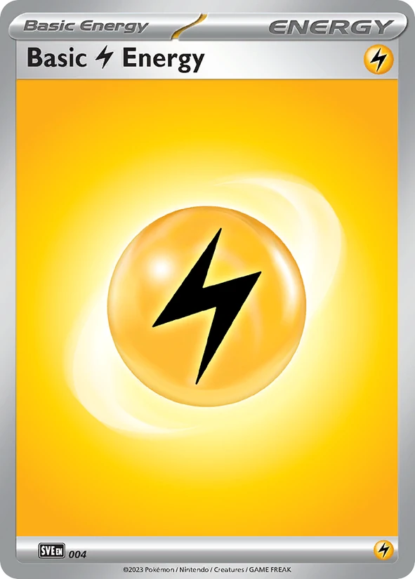 Basic Lightning Energy — Scarlet & Violet Energies