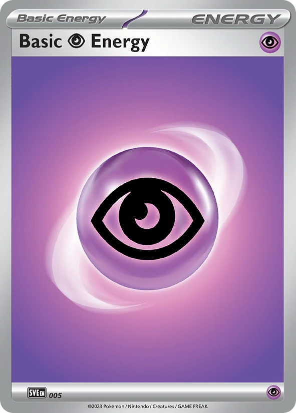 Basic Psychic Energy — Scarlet & Violet Energies