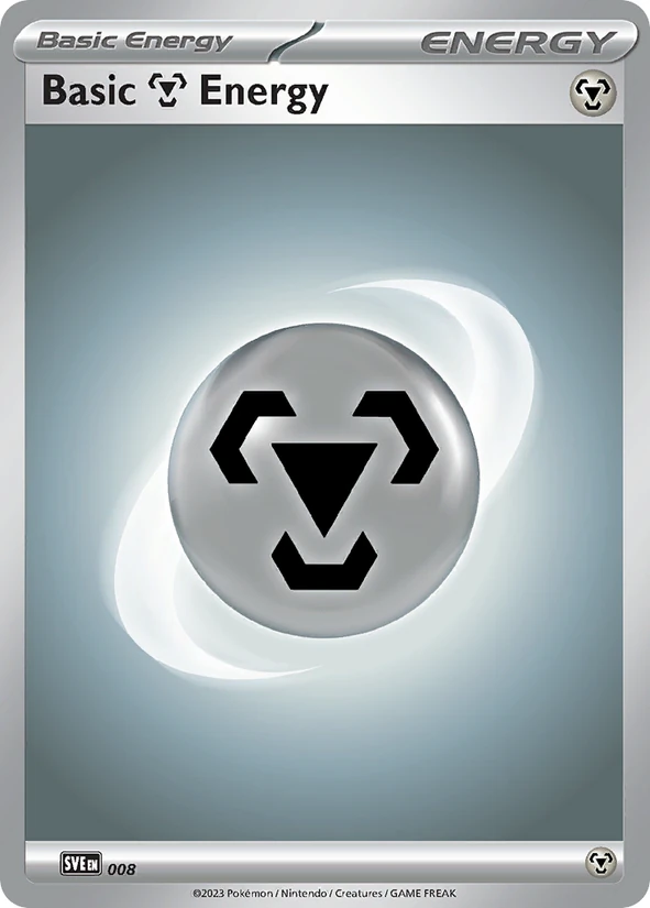 Basic Metal Energy — Scarlet & Violet Energies