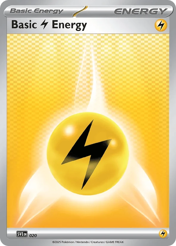 Basic Lightning Energy — Scarlet & Violet Energies