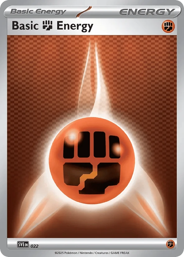 Basic Fighting Energy — Scarlet & Violet Energies