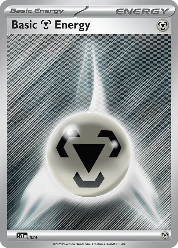 Basic Metal Energy — Scarlet & Violet Energies