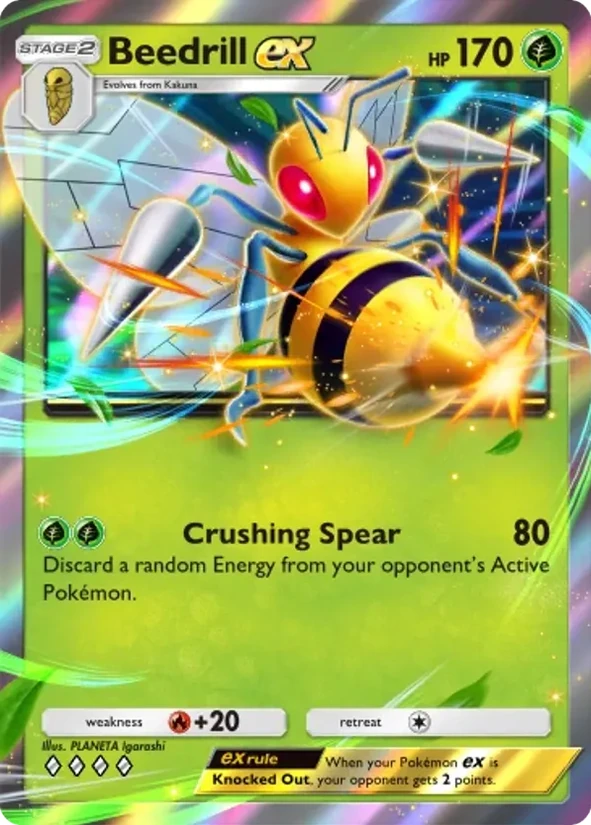 Beedrill ex — Deluxe Pack ex
