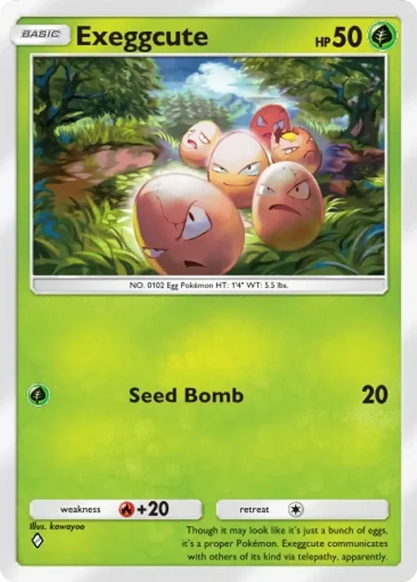 Exeggcute — Deluxe Pack ex
