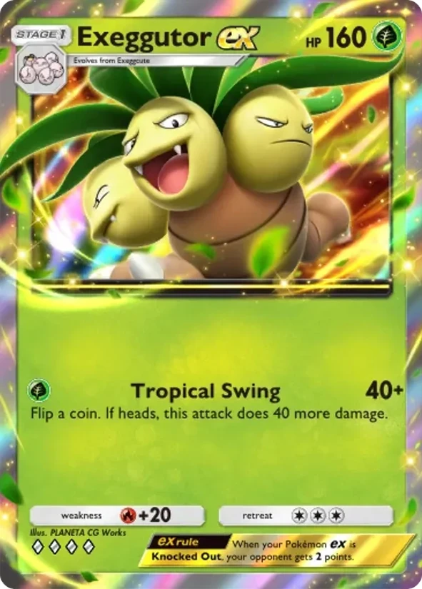 Exeggutor ex — Deluxe Pack ex