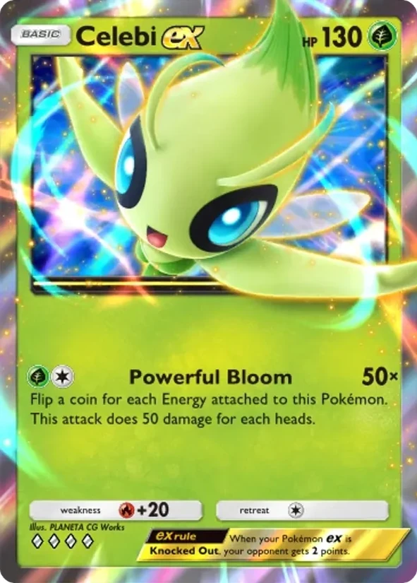 Celebi ex — Deluxe Pack ex