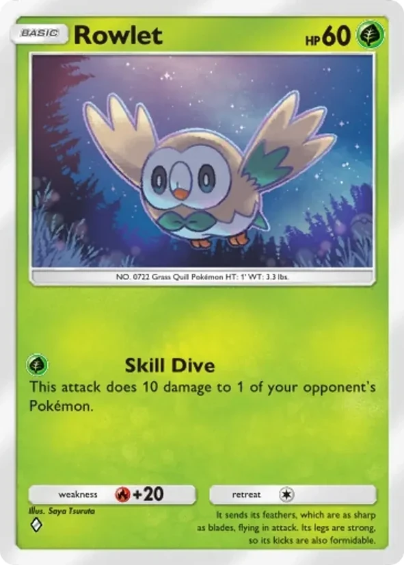 Rowlet — Deluxe Pack ex