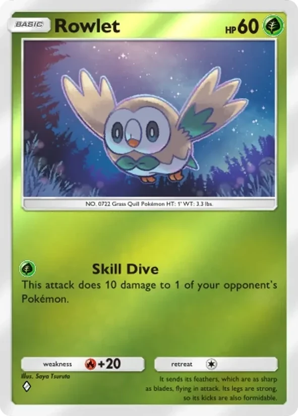 Rowlet — Deluxe Pack ex