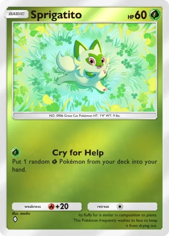 Sprigatito — Deluxe Pack ex