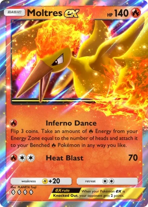 Moltres ex — Deluxe Pack ex