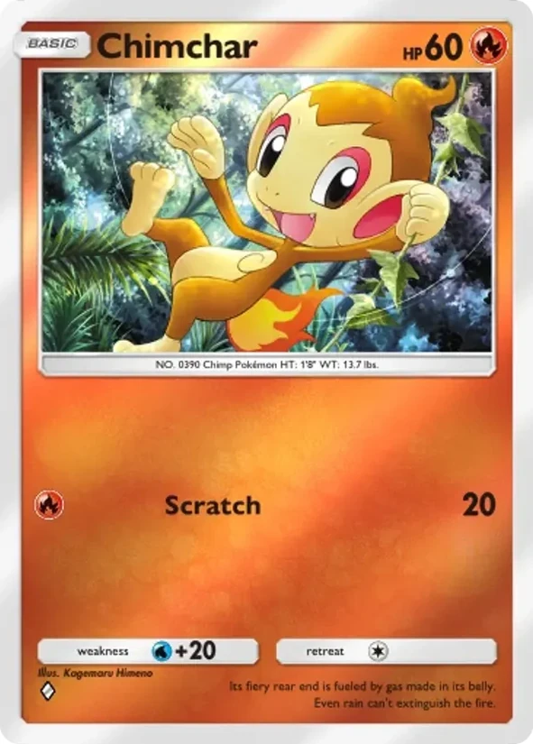 Chimchar — Deluxe Pack ex