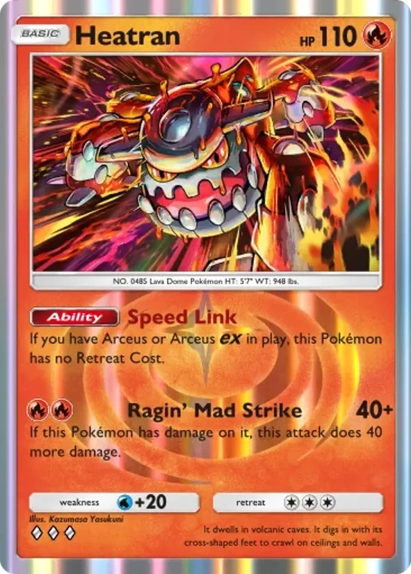 Heatran — Deluxe Pack ex