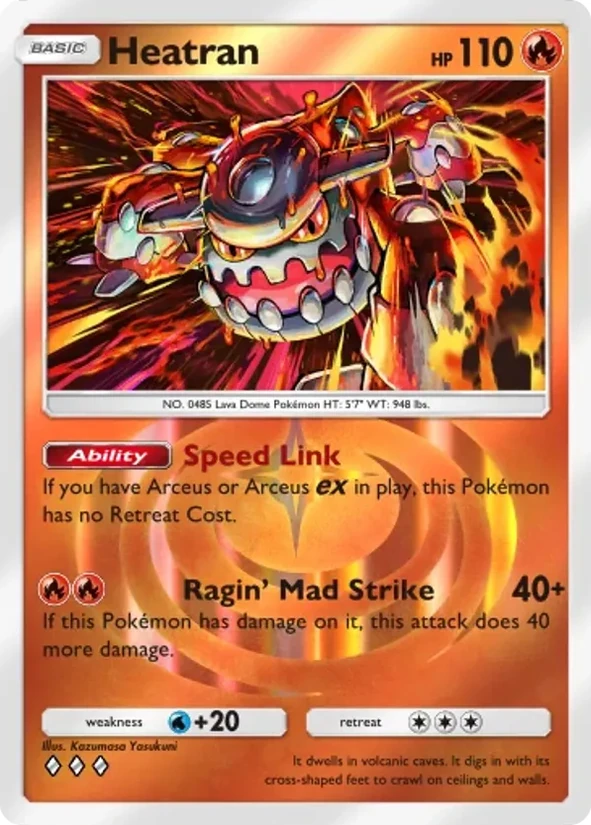 Heatran — Deluxe Pack ex