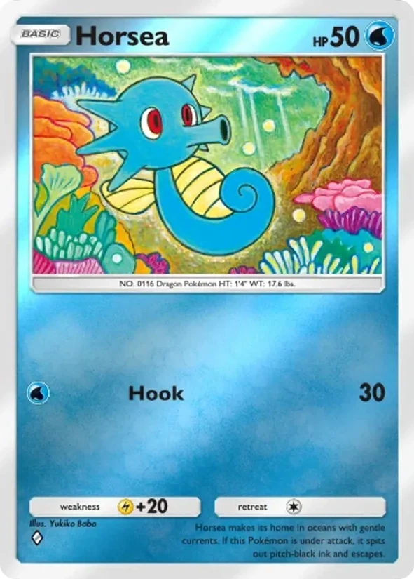Horsea — Deluxe Pack ex