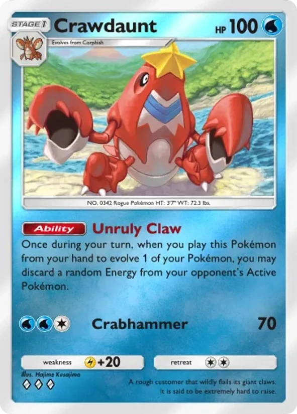 Crawdaunt — Deluxe Pack ex