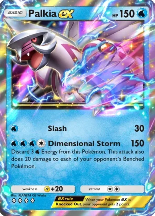Palkia ex — Deluxe Pack ex