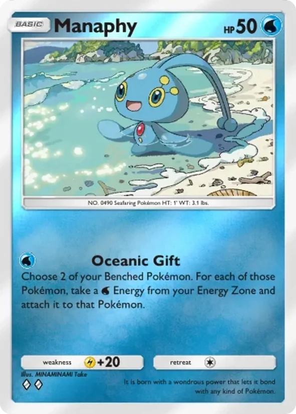 Manaphy — Deluxe Pack ex