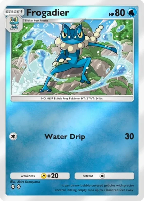 Frogadier — Deluxe Pack ex