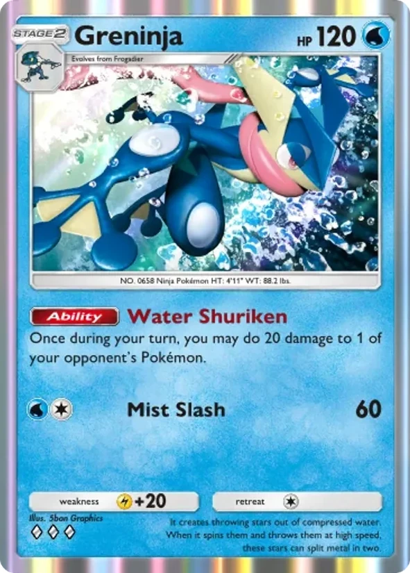Greninja — Deluxe Pack ex