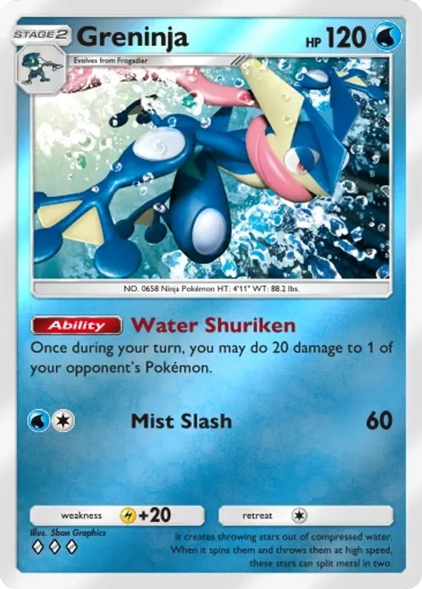 Greninja — Deluxe Pack ex