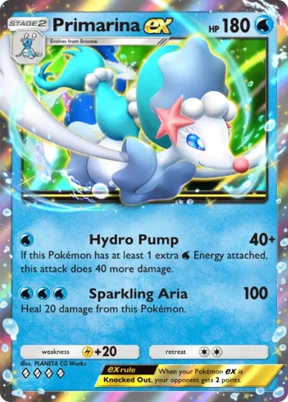 Primarina ex — Deluxe Pack ex