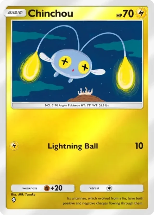 Chinchou — Deluxe Pack ex