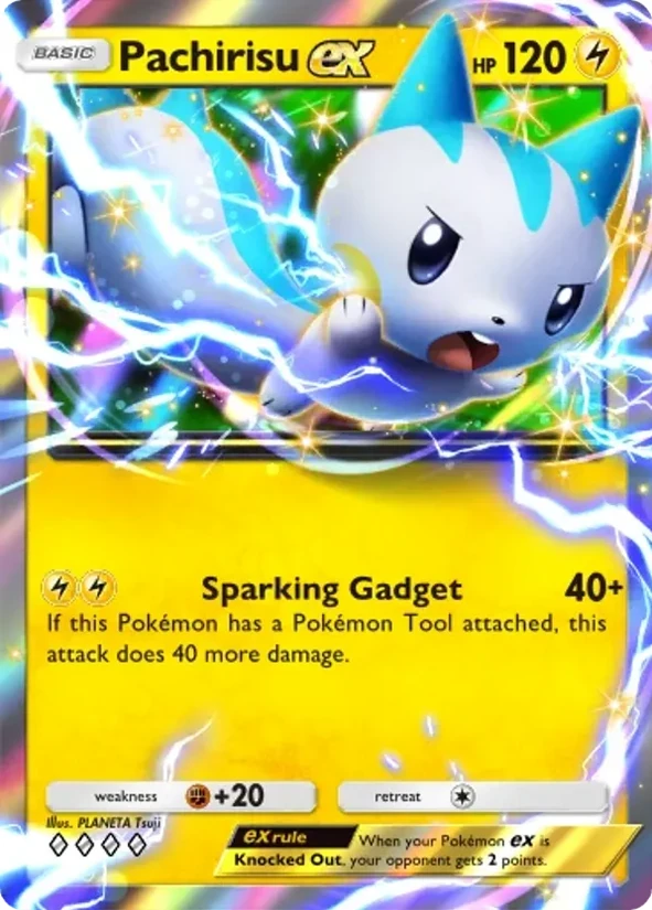 Pachirisu ex — Deluxe Pack ex