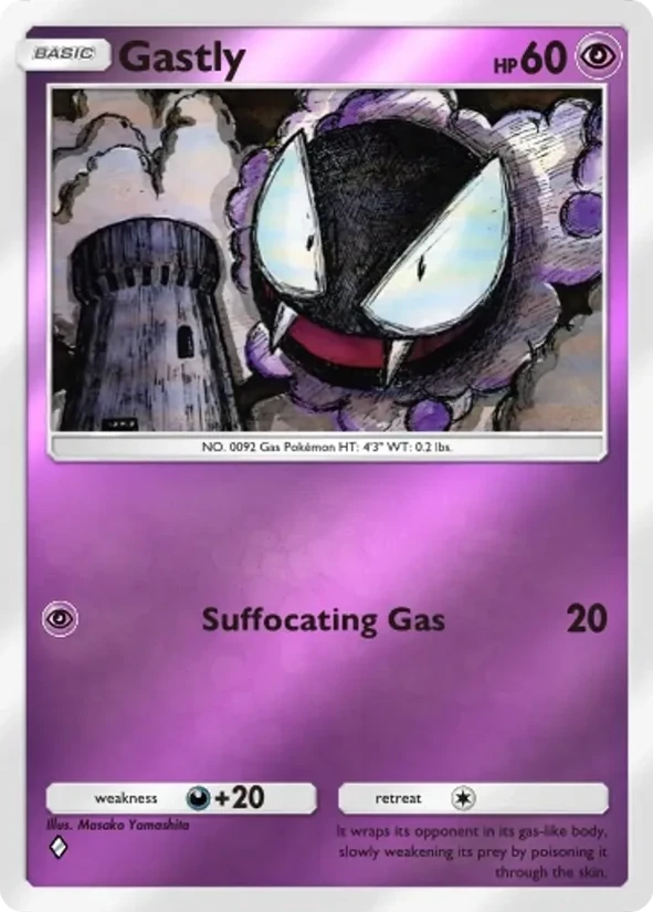 Gastly — Deluxe Pack ex