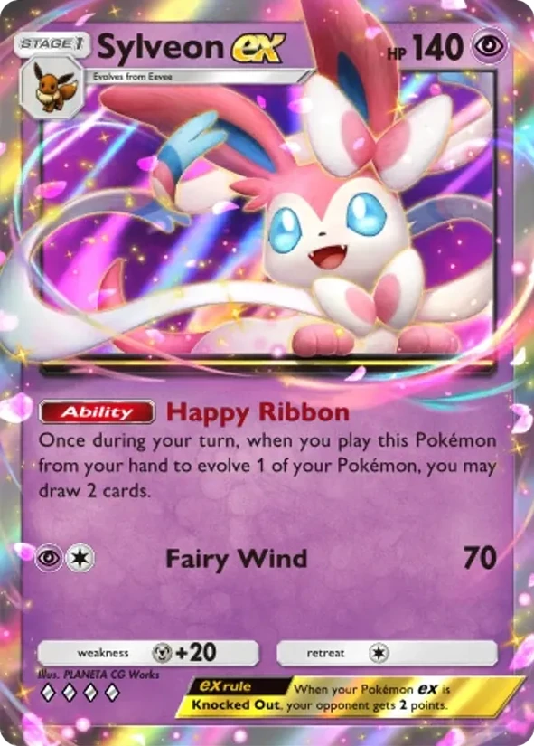 Sylveon ex — Deluxe Pack ex