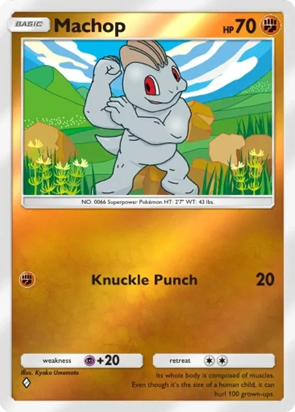 Machop — Deluxe Pack ex
