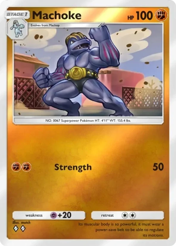 Machoke — Deluxe Pack ex