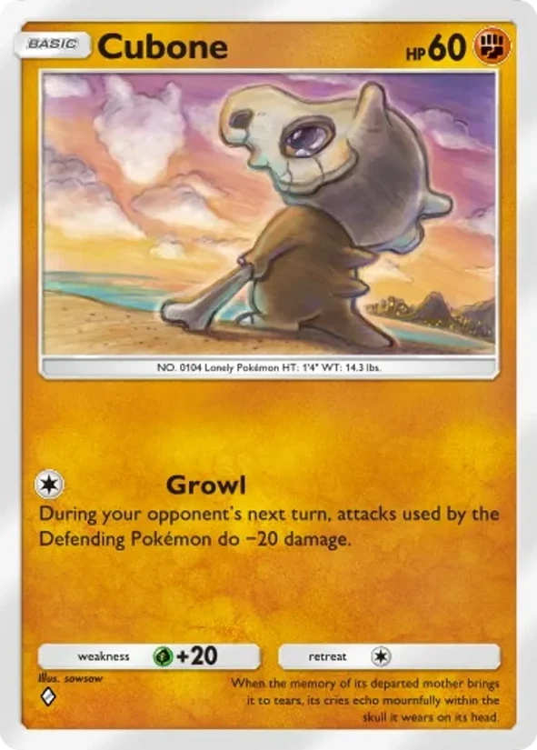 Cubone — Deluxe Pack ex