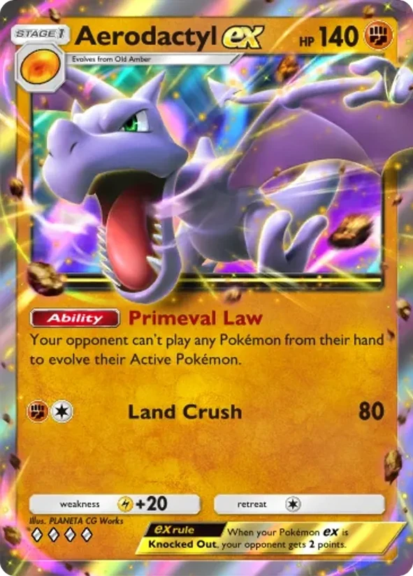 Aerodactyl ex — Deluxe Pack ex
